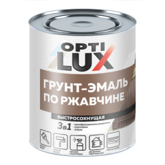 Грунт-эмаль OPTILUX (ОПТИЛЮКС) по ржавчине «3 в 1»
