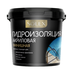 Гидроизоляция финишная SOLEX акриловая